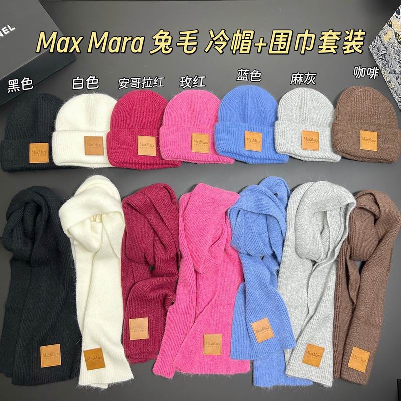 MaxMara scarf hat 1020